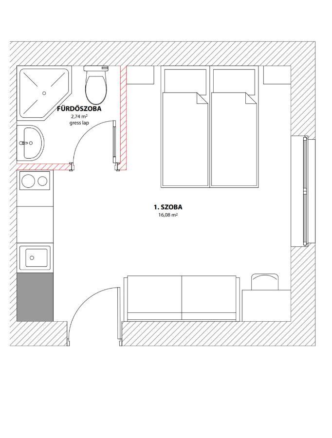 Chesscom Apartments ブダペスト エクステリア 写真